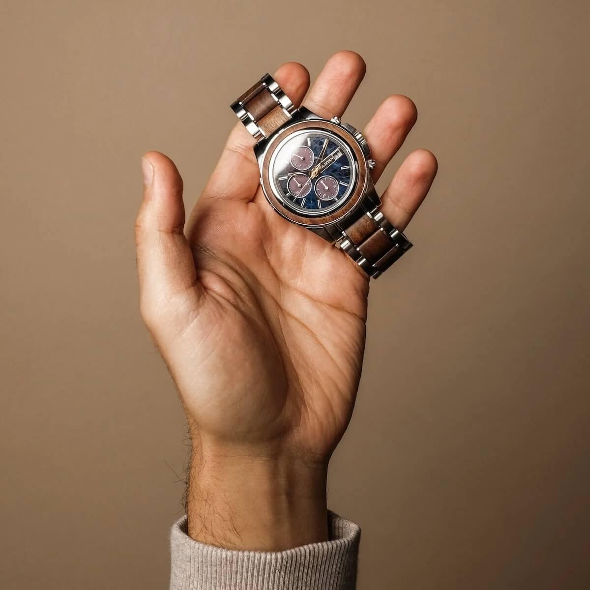 HOLZKERN | Koh Mak Sundown Herren Solar Chronograph